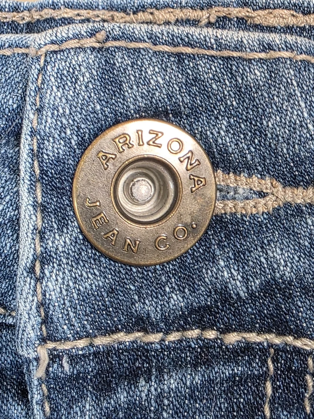 Y2K Arizona Denim Mini Skort Pleated Low Rise Size 7